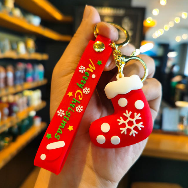 Cute christmas gift keychain