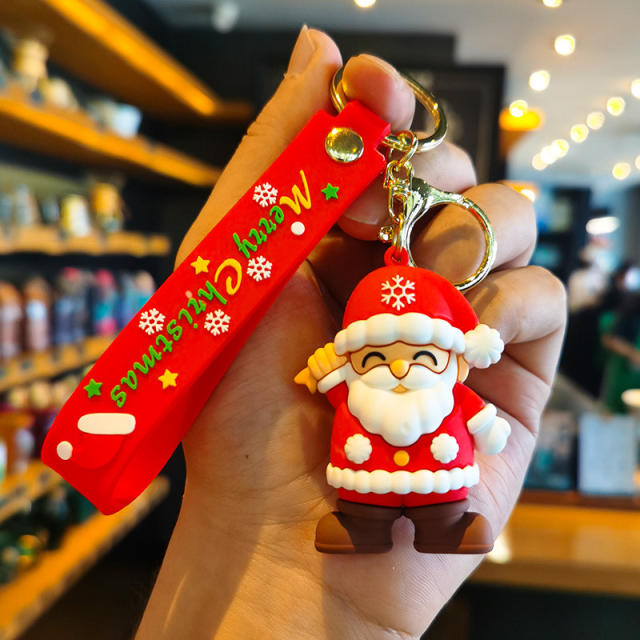 Cute christmas gift keychain