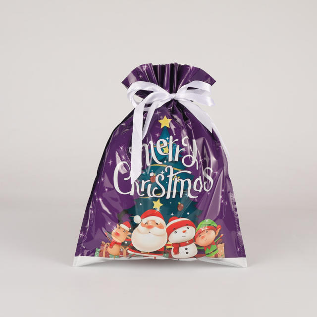 Christmas candy bag string bag gift bag