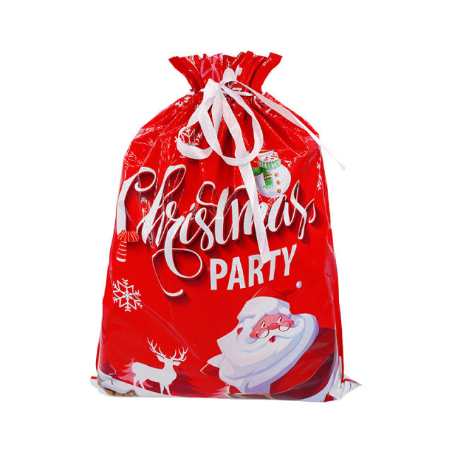 Christmas candy bag string bag gift bag