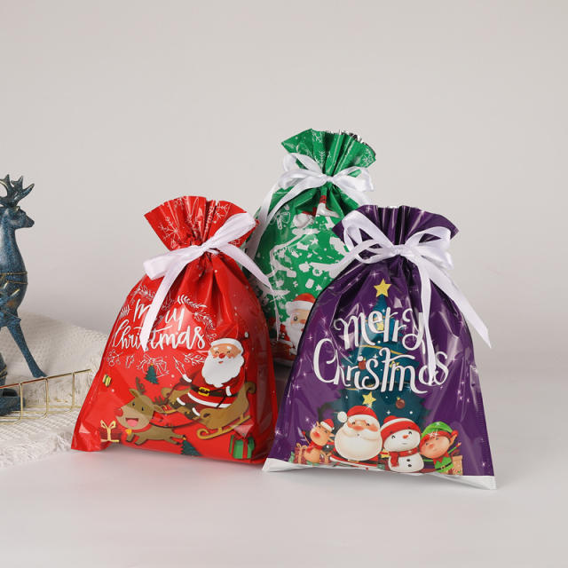 Christmas candy bag string bag gift bag