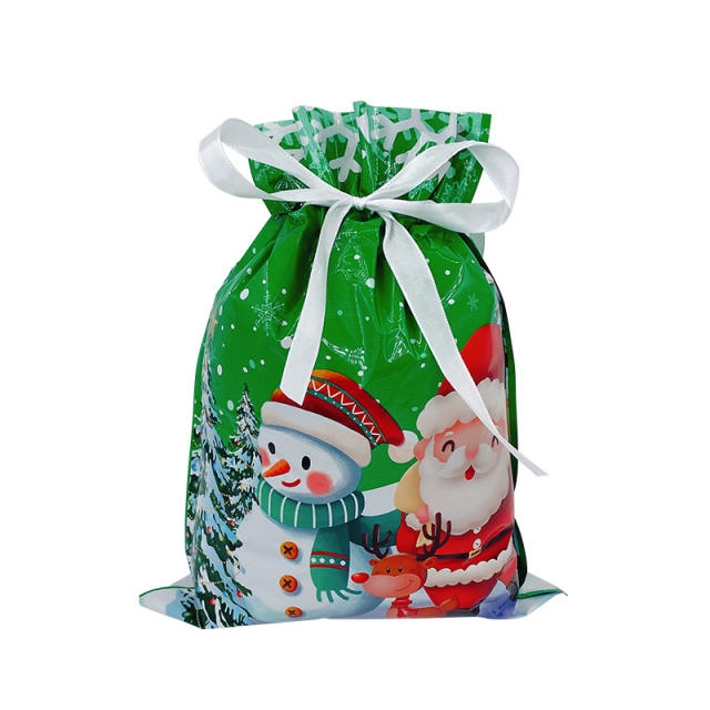 Christmas candy bag string bag gift bag