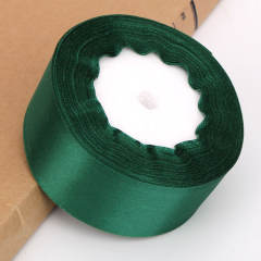 4cm plain color stain ribbon wedding festival gift packing 25 yard