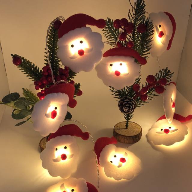 LED snowman christmas decoration string lights christmas supplies