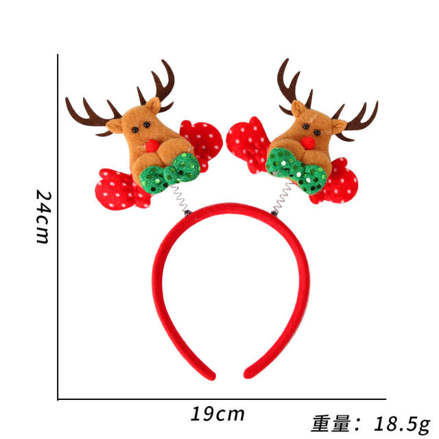 Christmas headband for kids christmas supplies