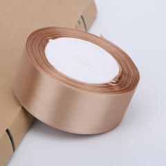 4cm plain color stain ribbon wedding festival gift packing 25 yard