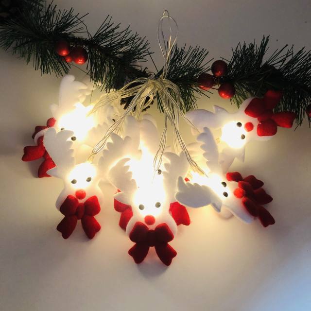 LED snowman christmas decoration string lights christmas supplies