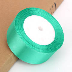 4cm plain color stain ribbon wedding festival gift packing 25 yard