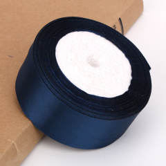 4cm plain color stain ribbon wedding festival gift packing 25 yard