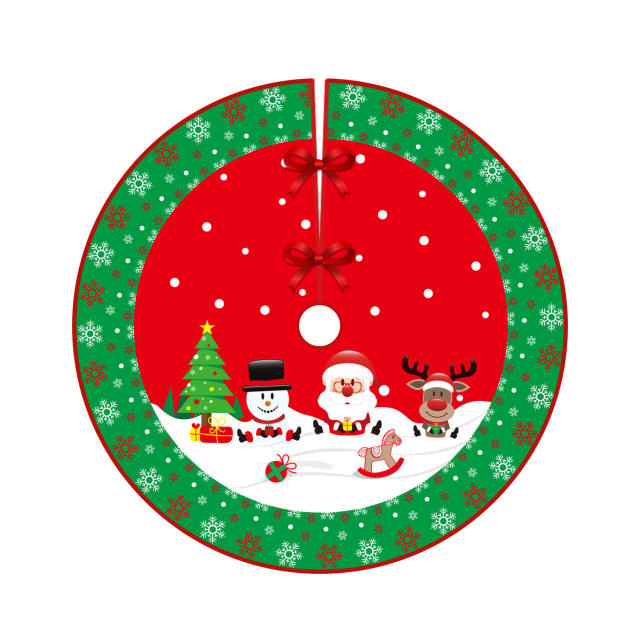 Creative christmas tree skirt christmas home decoration supplies