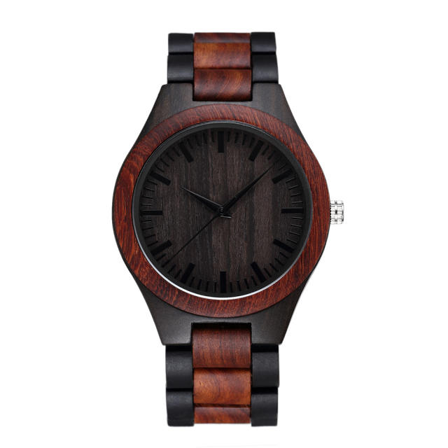 Classic hot sale wood watch for men gift for men