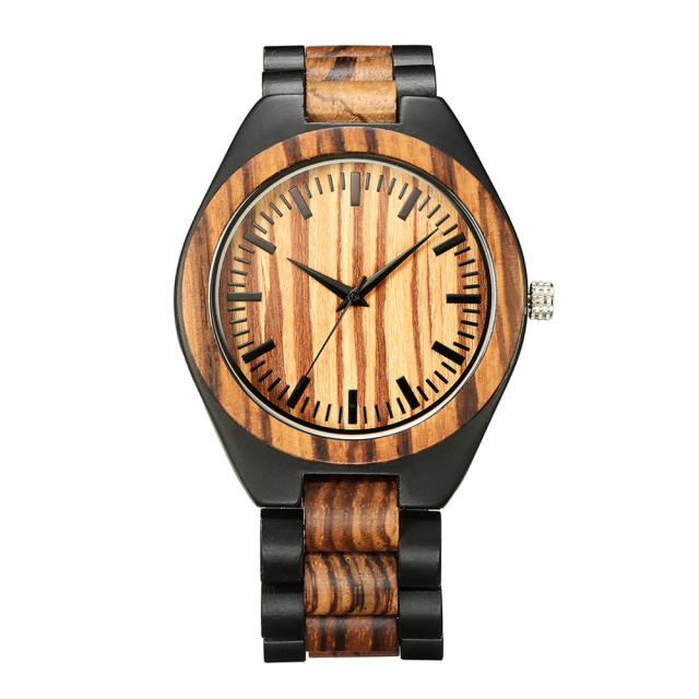 Classic hot sale wood watch for men gift for men