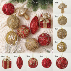 New design delicate christmas ornaments for home christmas tree shop window