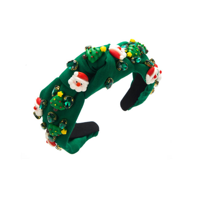 Christmas knotted headband