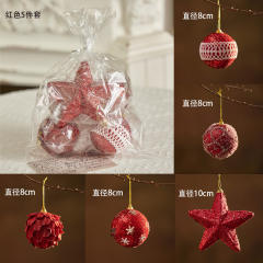 New design delicate christmas ornaments for home christmas tree shop window
