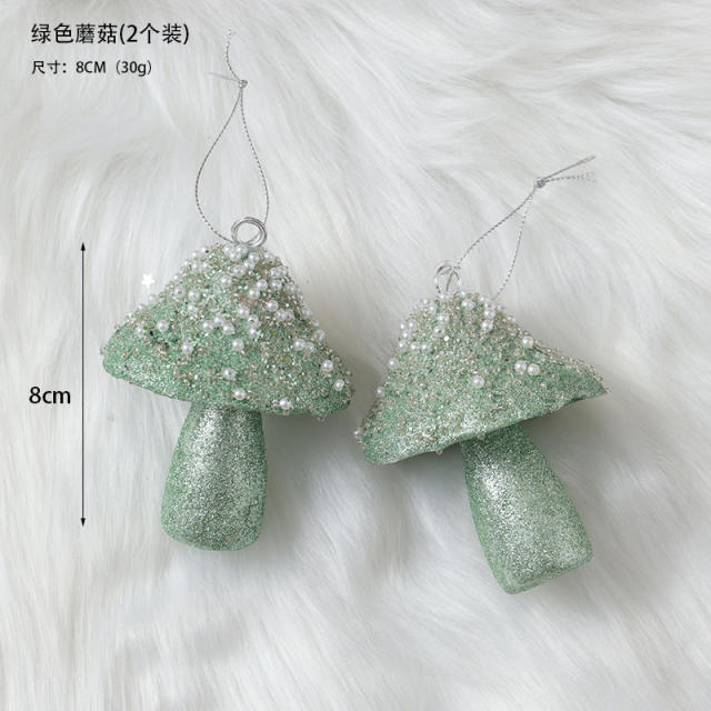 New design delicate christmas ornaments for home christmas tree shop window