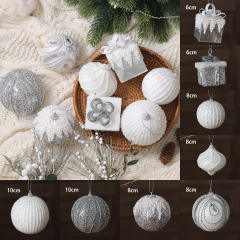 New design delicate christmas ornaments for home christmas tree shop window