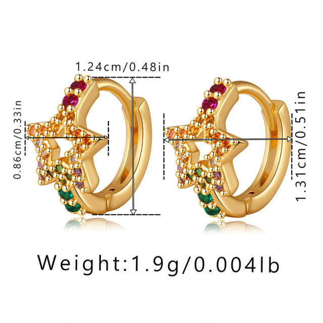 Delicate diamond gold color christmas gift real gold plated necklace earrings