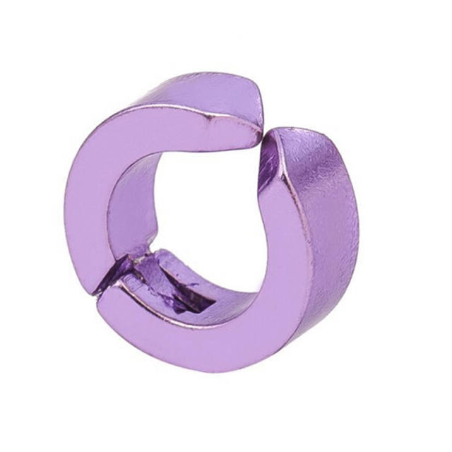 Unique easy match colorful stainless steel ear cuff for men women