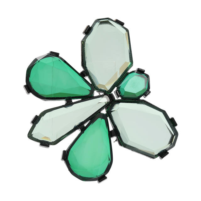 Coloful resin butterfly design women brooch