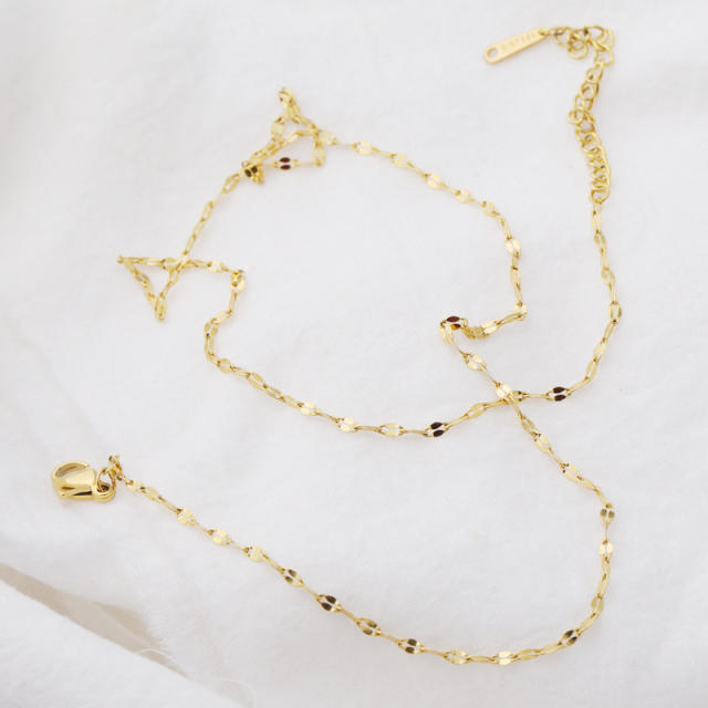 DIY jewelry stainless steel chain necklace