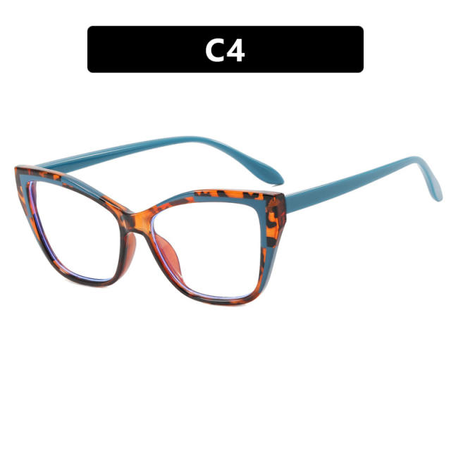 Classic cat eye shape anti blue light reading glasses