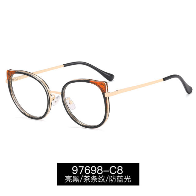 Classic cat eye shape anti blue light women reading glasses