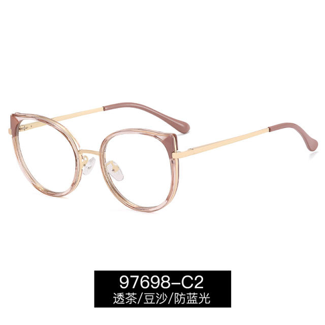 Classic cat eye shape anti blue light women reading glasses