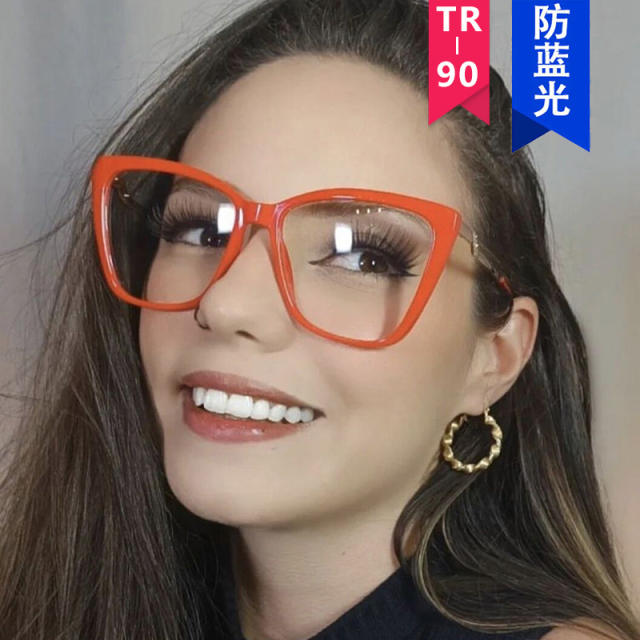TR90 ins easy match anti blue light reading glasses for women