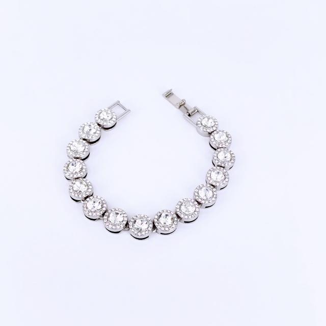 HIPHOP diamond tennis bracelet