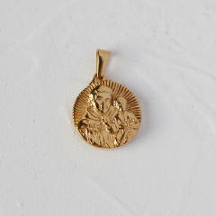 18KG easy match coin snake shell angel stainless steel pendant for diy necklace