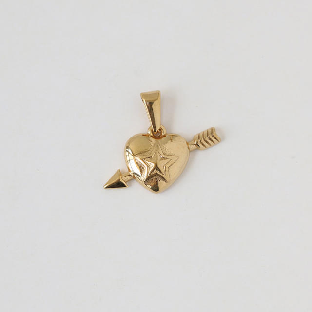 18KG conch star stainless steel pendant for diy necklace