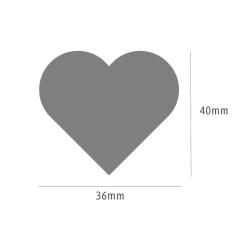 DIY matching heart engrave name stainless steel necklace gift for family couples mother