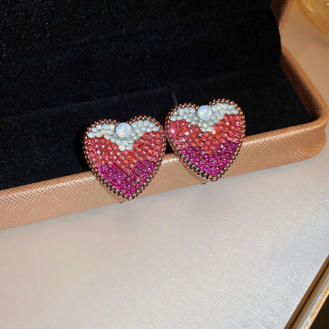 925 needle luxury diamond dangle earrings