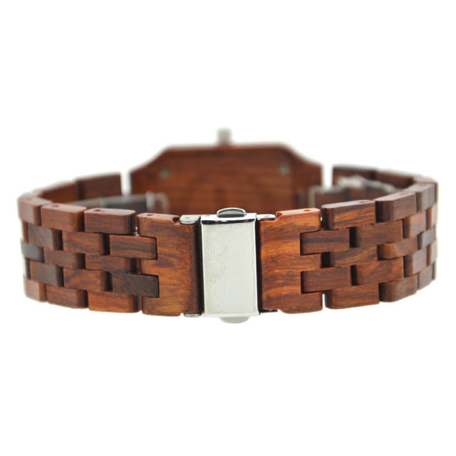 Elegant wooden material watches for women