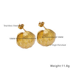 Vintage twisted smal hoop stainless steel earrings huggie earrings collection
