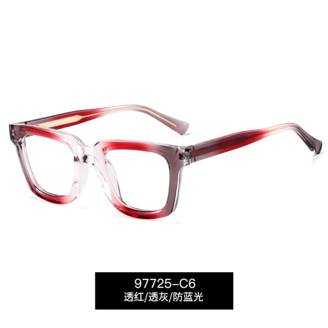 Occident fashion TR90 hot sale blue light reading glasses