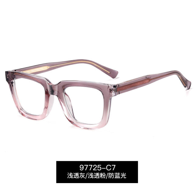 Occident fashion TR90 hot sale blue light reading glasses