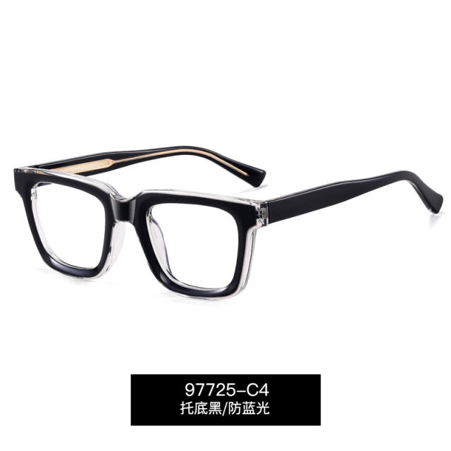 Occident fashion TR90 hot sale blue light reading glasses