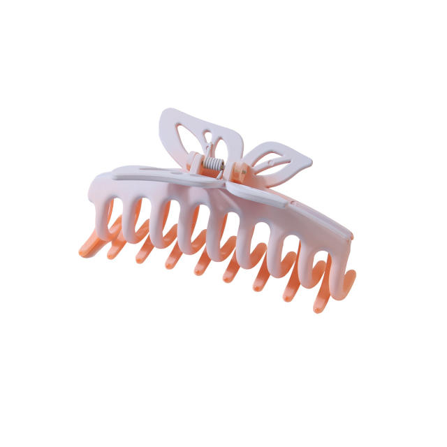 Large size Gradient color plastic hair claw clips