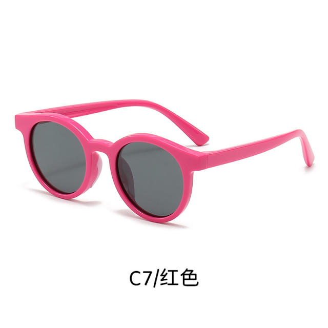 Candy color easy match Polarized sunglasses for kids