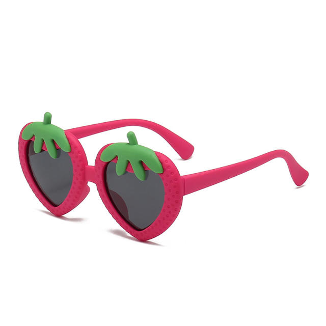 Cute strawberry design sunglasses for kids