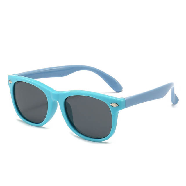 Classic candy color cute Polarized sunglasses for boys girls
