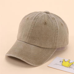 3-6Y vintage Washed old denim baseball cap for kids