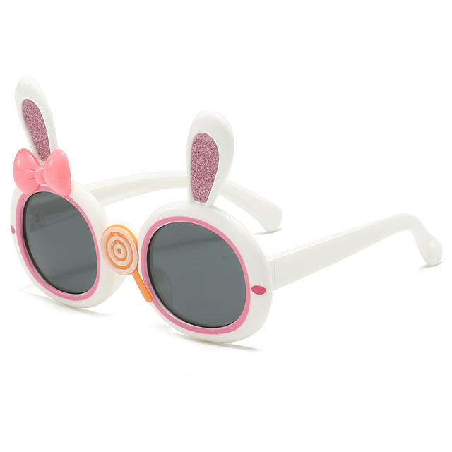 Cartoon bunny ear cute sunglasses for kids