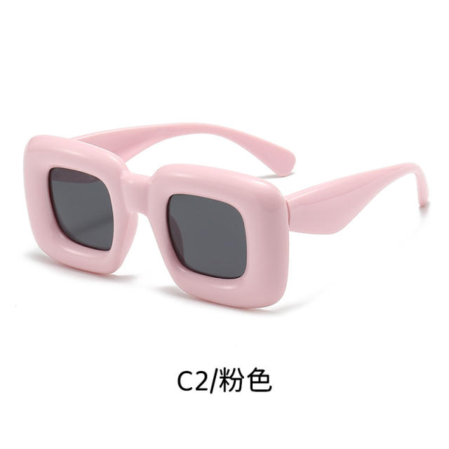 Candy color funny design sunglasses for kids
