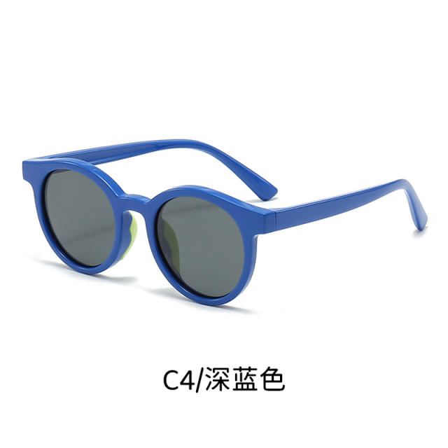 Candy color easy match Polarized sunglasses for kids