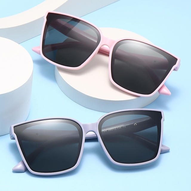 Super light soft silicone material Polarized sunglasses for boys girls