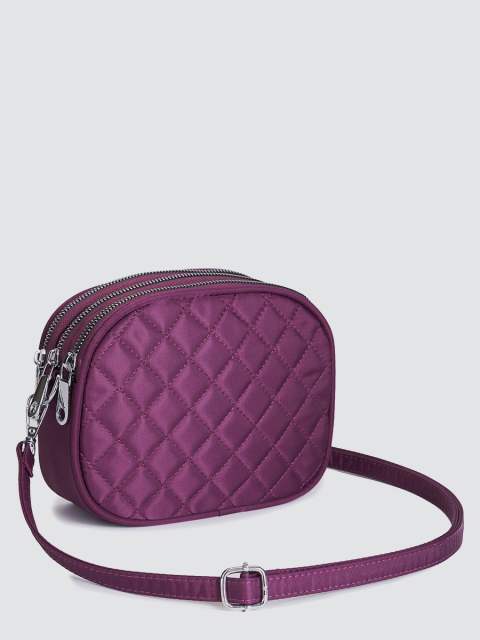 Casual waterproof nylon material quilted pattern crossbody bag