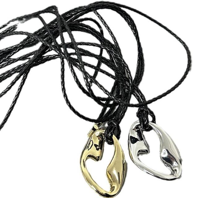 Personality multi function PU leather gold buckle waist chain long necklace